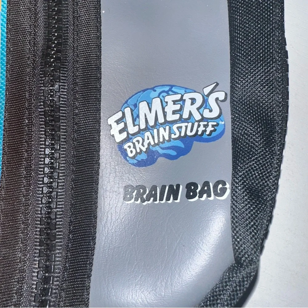 Vtg 1996 Elmer’s Brain Stuff “Brain Bag” Organizing Pouch
